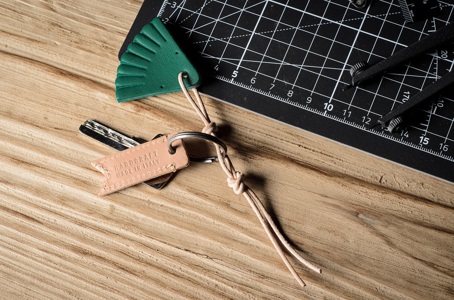 Colourcode Key Tag . Natural Green