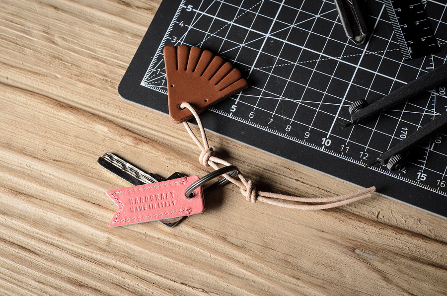 Colourcode Key Tag . Pink Brown