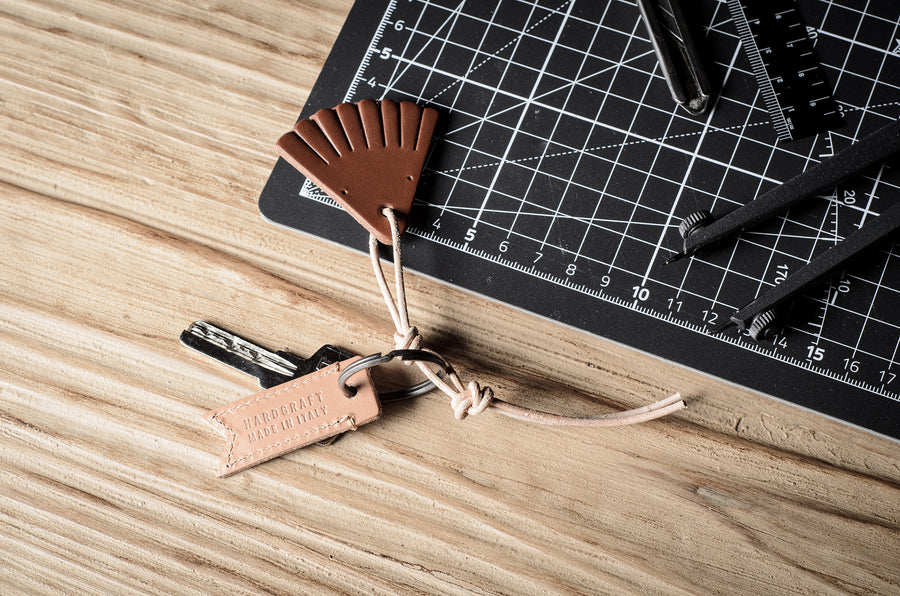 Colourcode Key Tag . Natural Brown