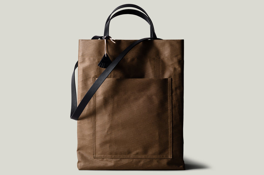 Keeper Tote Bag . Brownish