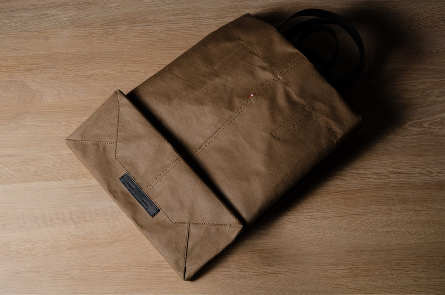 Keeper Tote Bag . Brownish