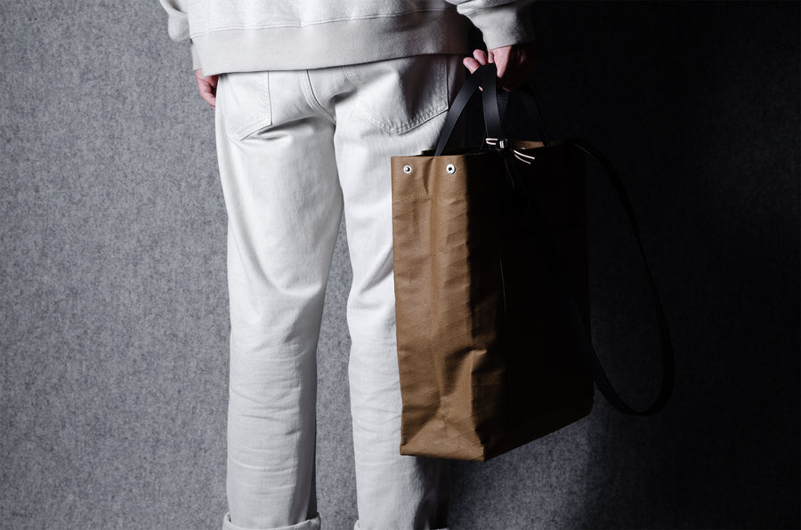 Keeper Tote Bag . Brownish