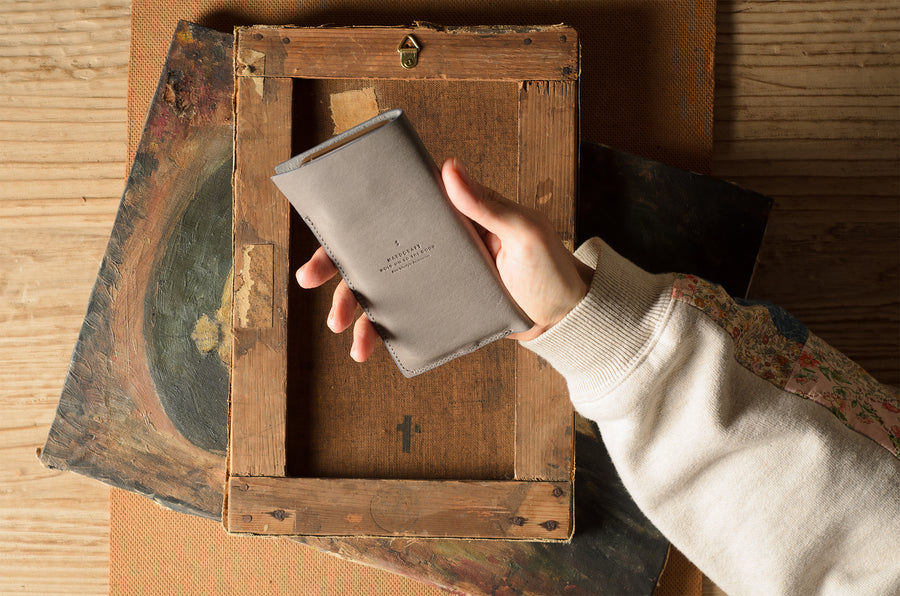 Masterpiece iPhone Case . Off Grey